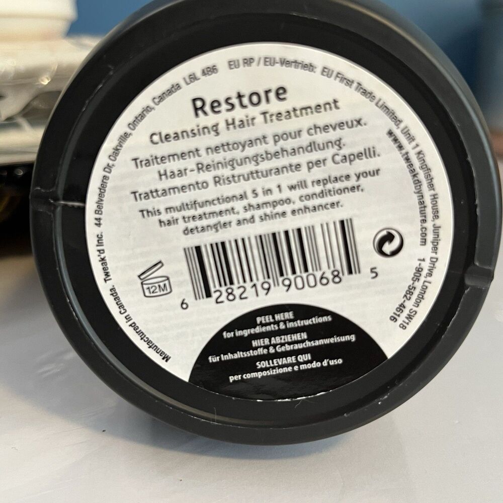 Tweak’d by Nature Restore Cleansing Hair Treatment Amber Vanilla 15.52 oz - Picture 8 of 9